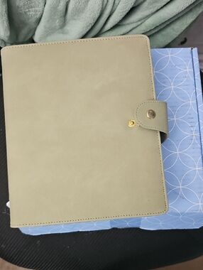 Erin Condren A5 Ring Binder Basil New